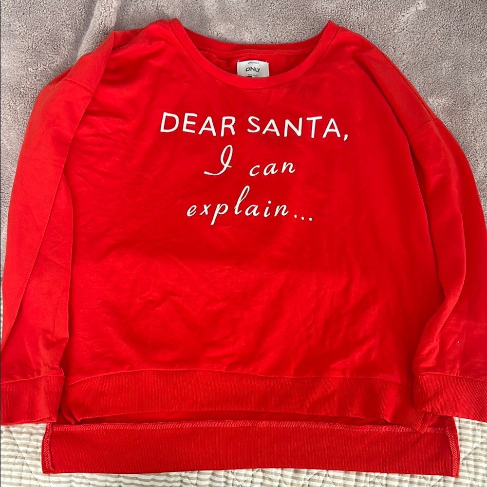 Red Top Festive Santa Design